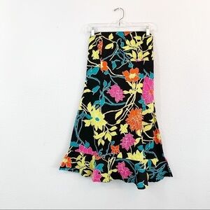 Havenbleu Stretch Floral Beaded Strapless Dress